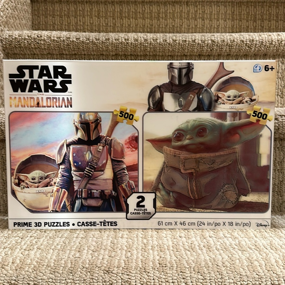 Star Wars 2 puzzle set